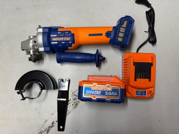 Wedfow cordless angle grinder 20v 3AMP