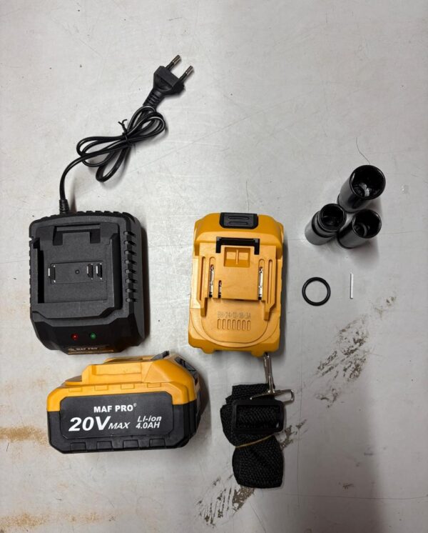 Cordless impact wrinch 550NM torque 20v 4AMP