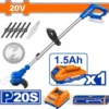 Wadfow cordless brush cutter 20v 1.5AMP