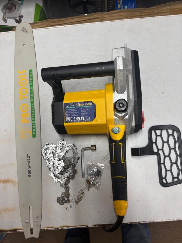 Pro tools 22” electric chainsaw (2200W)