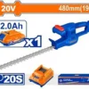 Wadfow corless hedge trimmer 20v 2AMP