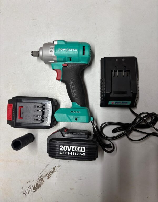 Cordless 330nm torque impact wrinch 20v 4AMP