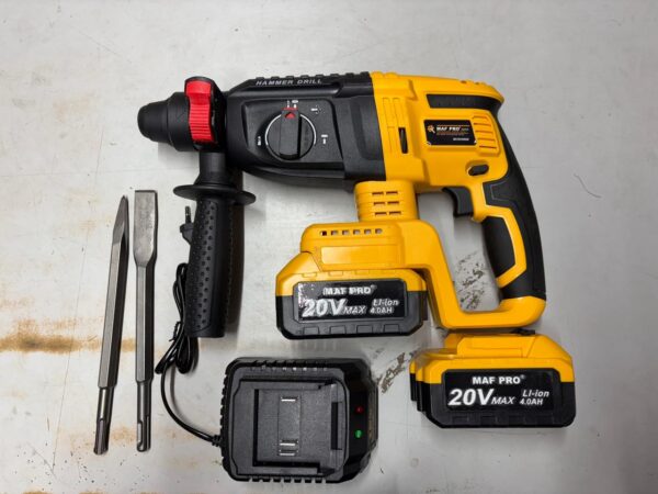 Cordless hammer drill 26MM 20v 4 AMP