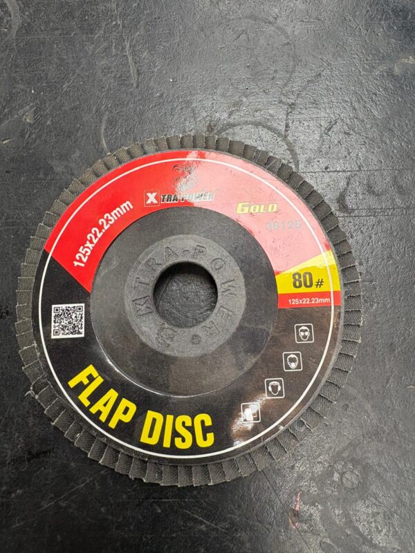 Extra power 5” flap disk
