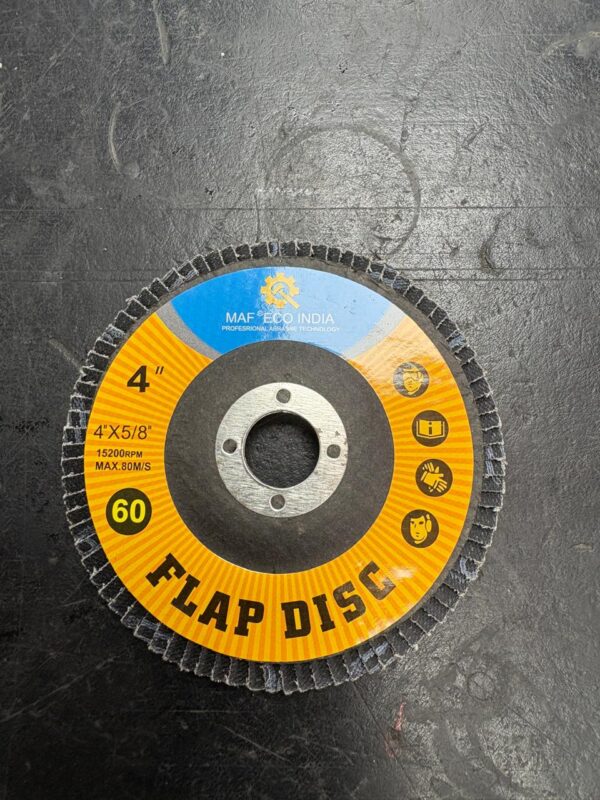 Maf eco India 4” flap disk