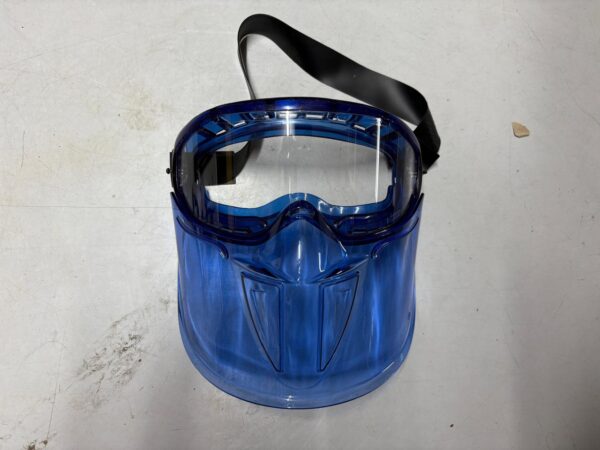 Blue frame glider goggles