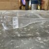 Frontier white safety goggles