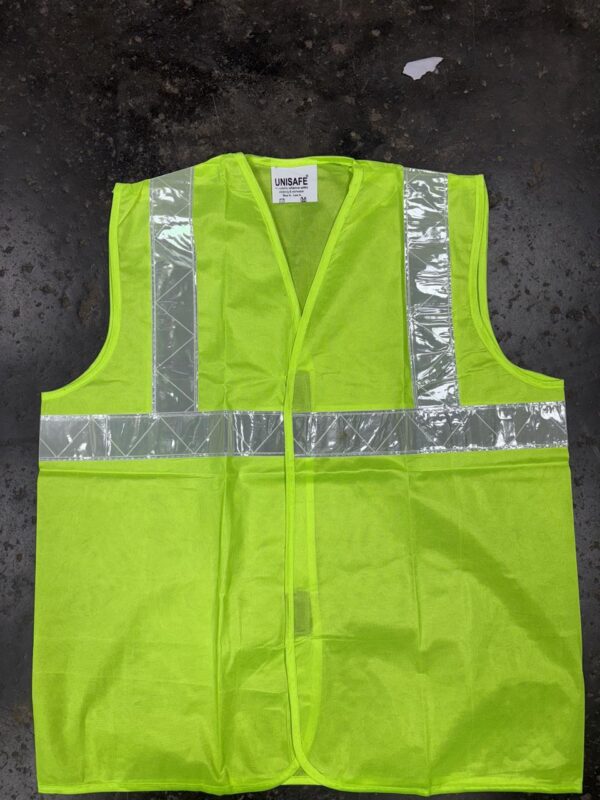 Unisafe safety green jacket