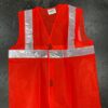 Unisafe red safety jacket